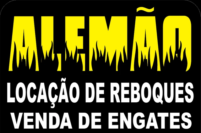 Logo da Alemão Locação de Reboques